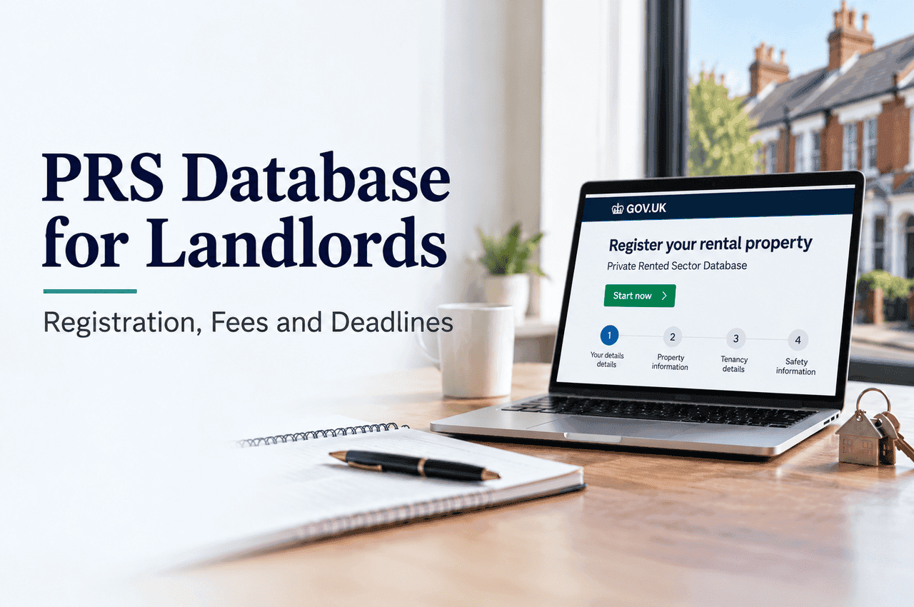 The PRS Database for Landlords: Registration, Fees and Deadlines